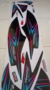 BEAT POP (COD) STIKER STRIPING MOTOR HONDA BEAT POP - STIKER LIST GRAFIK SIMPLE WARNA VARIASI DESAIN RACING HOLOGRAM DAN TRANSPARAN BISA COD IP.KODE-101