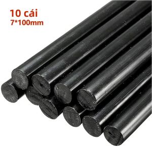 10/20 Chiếc Đen Keo Dán Nóng Chảy Cho Xe Ô Tô Sửa Chữa Vết Lõm Độ Bám Dính Mạnh Mẽ Cơ Thể Kéo Thủ Công DIY Dụng Cụ