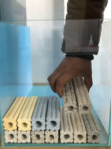 ซีบาร์ วัสดุแท่งกรอง C-BAR กรองตู้ปลา 1ชิ้น ซีบาร์ตู้ปลา/บ่อปลา วัสดุแท่งกรอง ช่วยทำให้น้ำใส ใช้ได้ทั้งตู้ปลาน้ำจืดและตู