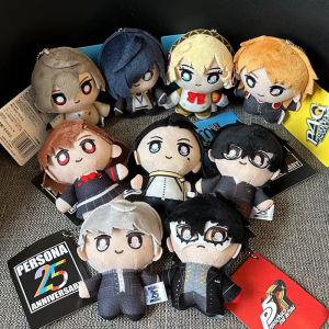 P5R Plush Toys Joker Shiomi Kotone Yuuki Makoto Cosplay Back to School Anime Pendant Keychain Backpack Pendant Kid Birthday Gift