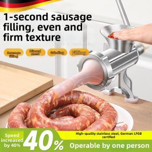 SUHE | Electric Stainless Steel Sausage Stuffer Meat Grinder