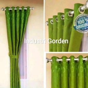 Gorden Polos Jendela Pintu Minimalis Ruang Tamu Mewah Murah Tirai Korden Gordyn Gordeng Hordeng