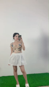 ชุดเซ็ตแฟชั่นฝรั่งเศส สวมใส่ลุคคุณหนู