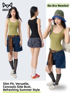MiiOW | Slim Fit Stylish Back Beauty and Side Fat Concealing Tank Top