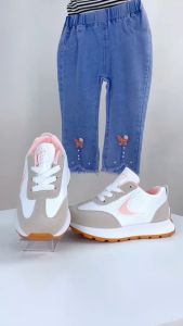 T&H BABIES Fashion Korean Kids Shoes Low cut Casual Rubber sport shoes Sneakers for kids boys and girls