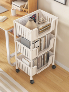JIAJIESHI | Multilayer Mobile Bookshelf