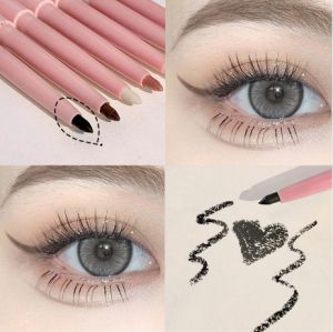 Bobeini 5 Colour Eyeliner Pencil Black Brown Waterproof Eyeliner Gel Eye Makeup Smooth Long-lasting Pseudo-primitive Colors Not Easy To Smudge