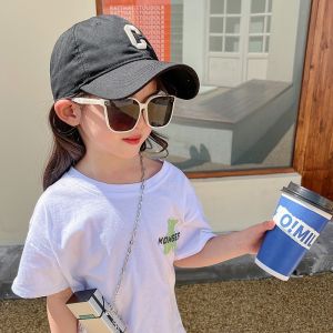 Kính Thời Trang cho Bé trai bé gái dưới 25kg form vuông bầu độc đá cá tính mã T1801