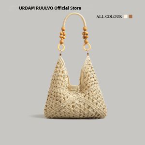 URCDN RDALVO | Casual Beach Vacation Hollow Woven Tote Bag