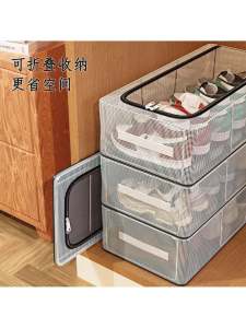 Foldable Transparent Shoe Box Space Saving Shoe Cabinet Shoe Holder for Boots Shoes Storage Organizer Simple Design from Overseas