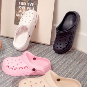 COSOO รุ่น CS-L02 รองเท้าแตะ รองเท้าหัวโต รองเท้าแฟชั่น ส้นต่ำ กันลื่น ระบายอากาศได้ดี นุ่มสบายเท้า มีไซส์ 36-45