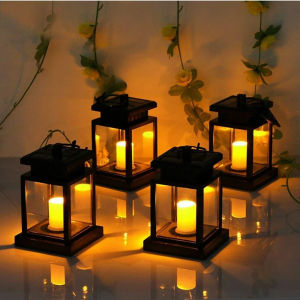 Đèn Lồng Năng Lượng Mặt Trời IP44 Đèn Treo Ngoài Trời Chống Nước Tự Động Bật/tắt LED Đèn Cảnh Quan Năng Lượng Mặt Trời Cho Lối Đi Trong Vườn Sân Hiên Đường Lái Xe