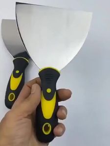 Putty KnifeDrywall ScraperStainless Steel ShovelCutting KnifePainters Wall Heavy-Duty Scraper All-in-One Plastering Trowel