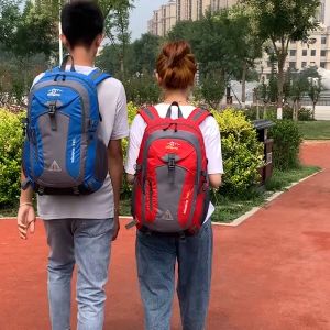 Traveler Backpack 40L กระเป๋าเป้ กระเป๋าเดินทาง กระเป๋าท่องเที่ยว Waterproof Outdoor Backpack Rucksack Sports #812