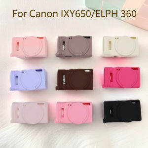 For Canon IXY 650/ELPH 360 Soft Camera Silicone Case for PowerShot ELPH 360 HS Canon IXY 650 Len Protector Cap Rubber Bag Cover