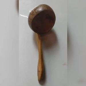 GAYUNG AIR KAYU KERAJINAN BATOK KELAPA PANJANG ciduk pilih 26cm atau 35cm 26 cm 35 cm