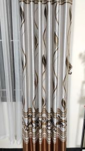 Gorden Jendela Ruang Tamu Mewah Bahan Blackout Tebal Dan Halus Tinggi 230 cm Smokering