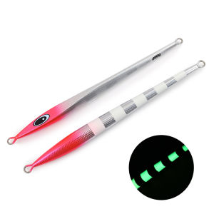 JIGGING PRO KY JIG II Metal Jig 150g 200g 250g UV Glow Fast Descent Deep Sea Boat Fishing Vertical Jigging Lure for Tuna
