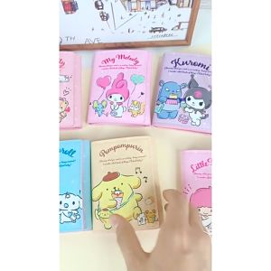 Dompet Lipat Sanrio / Dompet My Melody - Kuromi - Hello kitty Dompet Anak Perempuan Kawaii Fashion