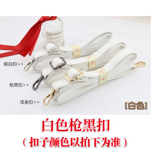 สีดำ กระเป๋าสะพายข้าง สายคล้อง กว้าง หนัง กระเป๋าเป้สะพายหลัง สายคล้อง ขายเดียวอุปกรณ์เสริมทดแทนสําหรับกระเป๋าถือและกระเป๋าเงิน