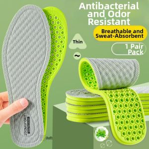 LINGMIAO | Antibacterial Odor-Preventing Thin Insoles Slip-Resistant