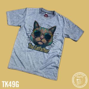 เสื้อยืดคอกลมแขนสั้น ผ้าTK พิมพ์ระบบ Sublimation นุ่ม สวมใส่ สบาย ระบายอากาศไม่ร้อน ( รหัสสินค้า TK 49 )