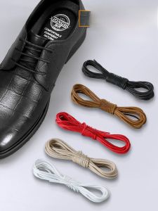 Ecco Ecco Shoelace Mens Leather Shoes Womens Black round Thin Casual Shoes Brown Brown Boots Shoelace