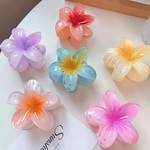 Kẹp tóc hoa sứ nhiều màu đi biển mùa hè cực chất H17