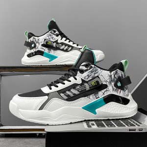 2025 Breathable Casual Sneakers Shoes For Men Korean School Sports Shoes For Men Students Mens Rubber Running Shoes