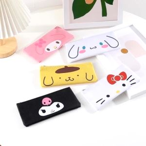 🔥chageey👍 Melody Kuromi Travel Bag Cute Cartoon Stationery Bag Small Fresh Creative Large Capacity Pencil Bag Pencil case