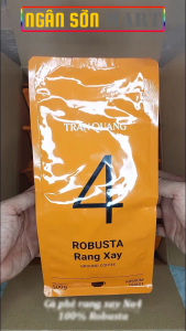 Cà Phê Rang Xay Số 4 (No4) Trần Quang 100% Robusta