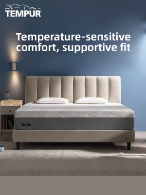 TEMPUR | Orthopedic Support and Mite-Resistant Memory Foam & Spring Mattress