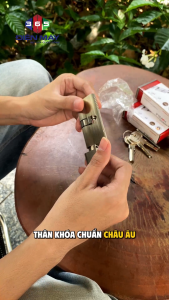 Hafele Ruột Khóa 489.56.250 – 1 Đầu Chìa 1 Đầu Vặn – Đồng Thau Cao Cấp – Dễ Lắp Đặt – Chính Hãng - Bảo hành 12 tháng - STM