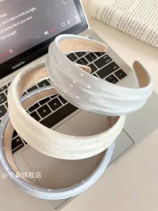 NING ZHOU | Korean Style Dot Silk Headband