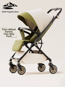 ZSVIP | Bidirectional High View Shock Absorbing Lightweight Foldable Stroller
