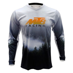 2023 Mtb Jersey Downhill Jersey Racing T-Shirt Bicycle Cycling Motocross Shirt Mountain Bike Polera Mtb Long Sleeve Sports Shirt