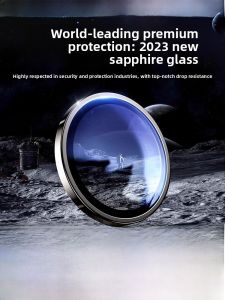 YOULANG | Ultra-Thin Blue Sapphire Lens Film Full-Coverage Camera Protection For Apple iPhone 15 Pro Max Rear Camera Cover Shock-Resistant