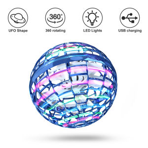 Brifit Flying Ball Toys for Children Flying Fans Your Childrens UAV Swing Induction Ball with LED Lights Remote Control Swing Pass Suspend Lift-off