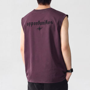 Sleeveless Summer Thin Loose Breathable T-shirt