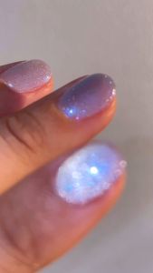 [Yogo Holy Blue] Sơn gel nhũ mắt mèo Yogo ánh xanh Blue Hàn quốc Holy Moly Blue [1 chai]