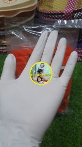 ถุงมือpvcเสือส้ม ถุงมือยางpvc แพ็ค1มี 12ซอง 1ซองมี3คู่=1แพ็ค มี36คู่