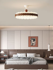 DGY | Retro Cream New Chinese Bedroom Ceiling Light Eye Protection Full Spectrum