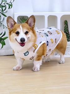Summer Pet Dog Mesh Vest Super Thin Breathable Cooling Shirt Outdoor Casual Costume For Small Medium Large Dogs Pet Clothes
