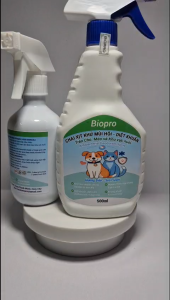 Chai xịt khử mùi hôi Diệt khuẩn trên Chó Mèo và Khu vực nuôi Biopro Hương biển dịu nhẹ Khử mùi diệt khuẩn nhanh chóng