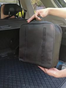 Túi Đựng Cáp Sạc EV Di Động Chống Nước Hộp Đựng Cáp Nối Xe Điện Hộp Sạc Hình Chữ Nhật Kèm Tấm Che Nắng