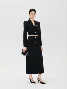 Cyber Style Slim Short Suit