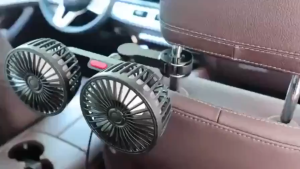 Suitable for car fans car-specific powerful cooling universal car interior cooling USB rear row small electric fan