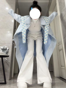 Fall 2024 High Waist Wide Leg Jeans Womens Loose Micro Flared White Denim Pants Versatile Slimming Long Trousers