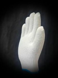 A+12 Pairs/pack Encrypted cotton yarn protective gloves Nylon glove/Sarung tangan/Nilon/Tidak tergelincir