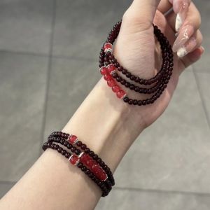 Chinese Style Three Circle Stacked Bracelet Womens Luxury Design High End Ethnic Feel Versatile Best Friend Bracelet